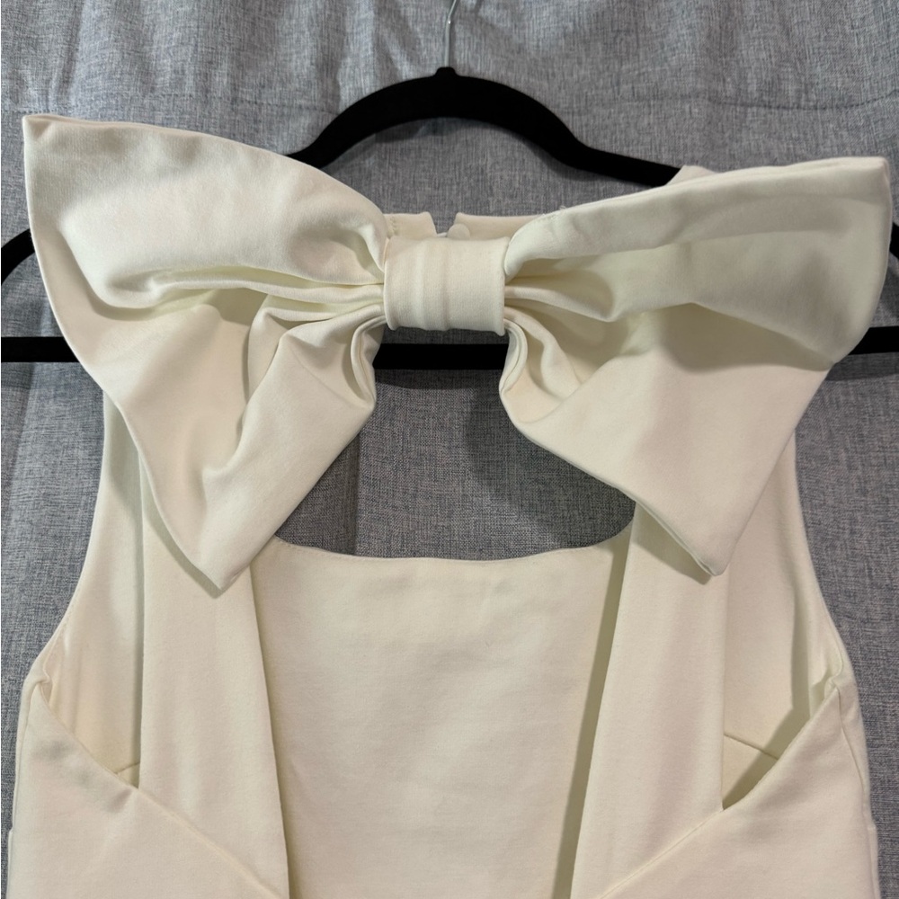 NWOT MABLE Elegant Dress with Bow Detail - Picture 3 of 4